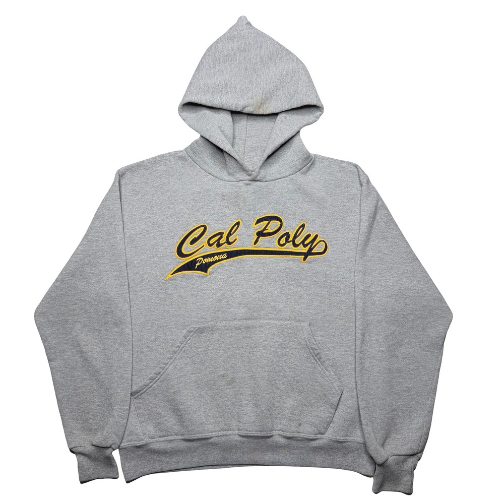 Vintage 2000s Y2K Russell Athletic Cal Poly college hoody‎
